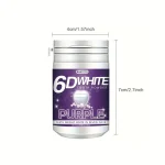 ⁦مسحوق تبييض الأسنان 6D White Purple Tooth Powder⁩ - الصورة ⁦4⁩